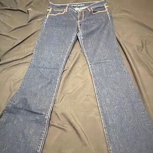 Banana 🍌 republic slim bootcuy blue jeans 27P petite